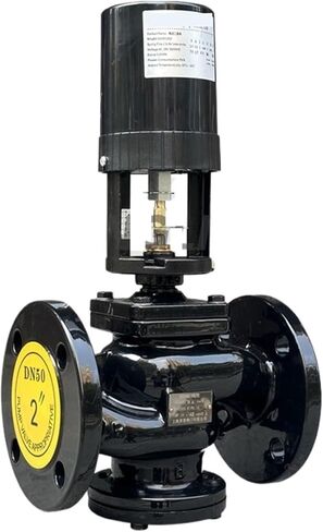 Proportional Integral Electric Two-Way Valve Central air Conditioning steam Heating and Ventilation System Flow regulating Valve(DN125【手电一体】) in Kuwait