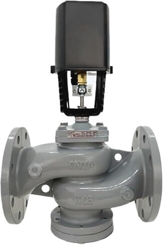 Electric two-way valve two-position flow control valve(球墨铸铁 DN80) in Saudi Arabia
