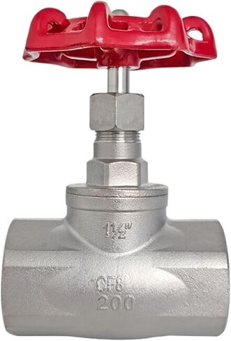 304 stainless steel stop valve straight through J11W-16P DN15 4 minutes 1/2"(DN40 1 1/2" 1.5寸) in Kuwait