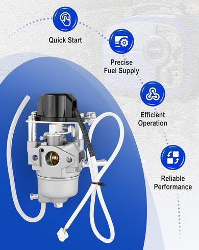 7PB-E4101-00 Carburetor Kit Assy Fit for Yamaha Power Equipment EF2000ISCV EF20ISVX EF2000ISK PRO2_0ISY EF2000ISH EF2000ISMV EF2000ISV2 EF2000ISCX, Fit for Yamaha Generator EF2000iS 2013-2021 in Kuwait