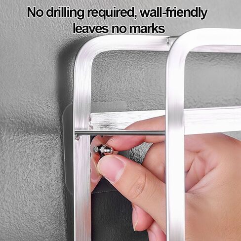 80 Pcs Adhesive Picture Hooks, Damage-Free Adhesive Wall Hooks, 11 lbs Max Load Heavy Duty Picture Hangers Without Nails Wall Hooks for Photos, Clocks & Frames in Bathroom, Kitchen, Home and Office in Kuwait