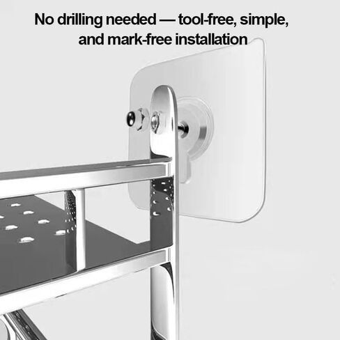 80 Pcs Adhesive Picture Hooks, Damage-Free Adhesive Wall Hooks, 11 lbs Max Load Heavy Duty Picture Hangers Without Nails Wall Hooks for Photos, Clocks & Frames in Bathroom, Kitchen, Home and Office in Kuwait