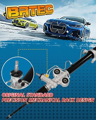 BRTEC 22-1036 Hydraulic Power Steering Rack and Pinion Assembly Compatible for 2007-2013 Silverado 1500 Sierra 1500 in Kuwait