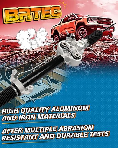 BRTEC 22-1036 Hydraulic Power Steering Rack and Pinion Assembly Compatible for 2007-2013 Silverado 1500 Sierra 1500 in Kuwait