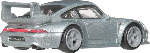 Hot Wheels Car Culture Premium 1:64 Scale Die-Cast Toy Porsche 993 GT2 with Real Riders Tires & Metal/Metal Body & Chassis, Modern Classics in Kuwait