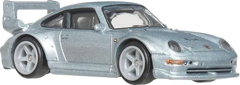 Hot Wheels Car Culture Premium 1:64 Scale Die-Cast Toy Porsche 993 GT2 with Real Riders Tires & Metal/Metal Body & Chassis, Modern Classics in Kuwait