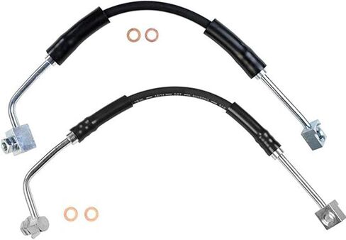 ‎A-Partrix Front Brake Hose Replacement, 2PC Front Break Hydraulic Hose Kit Brake Lines fits Ranger 1994 1993 1992 1991 1990 1989 fits Mazda B2300 1994 fits Mazda B3000 1994 fits Mazda B4000 1994 in Kuwait