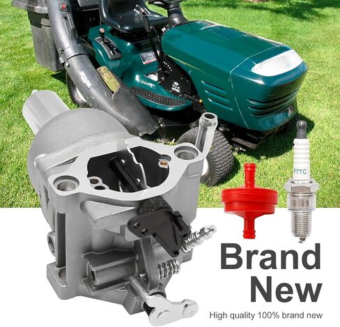 594601 Carburetor Kit, Replacement for Brigs-Straton 19HP-21HP Engine, Compatible with Craftsman Riding Lawn Mower Tractor Intek Single Cylinder OHV Motor Nikki Carb 796587, 591736 in Kuwait