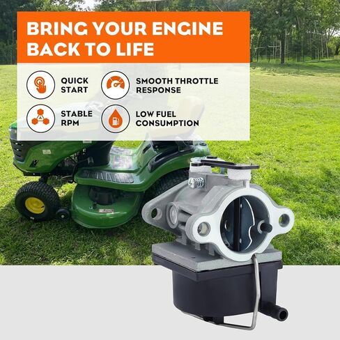 Hipa 640065A 640065 المكربن ​​لتيكومسيه OHV130 OV358EA OHV110 OHV120 OHV125 OHV135 13HP 13.5HP 14HP 15HP 4-Cycle العمود العمودي أجزاء المحرك in Kuwait