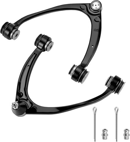 2Pcs Front Upper Control Arms with Ball Joints Compatible with 2007-2016 Chevy Silverado 1500 Tahoe Avalanche Suburban GMC Sierra Yukon XL Cadillac Escalade ESV EXT Replaces K80670, K80669 in Kuwait