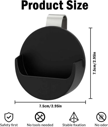 2Pcs Dip Can Holder for Car Visor - Black Car Visor Clip Holder with Secure Storage, Universal Pouch Can Holder for Car Truck SUV, Lightweight Visor Organizer Clip in Saudi Arabia