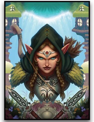 Fantasy North - ظهورات بطاقات التراث - 100 حافظة بطاقات TCG مزخرفة غير لامعة - تناسب بوكيمون Magic MTG Commander وألعاب البطاقات الأخرى - أكمام بطاقات اللعب (196) in Kuwait