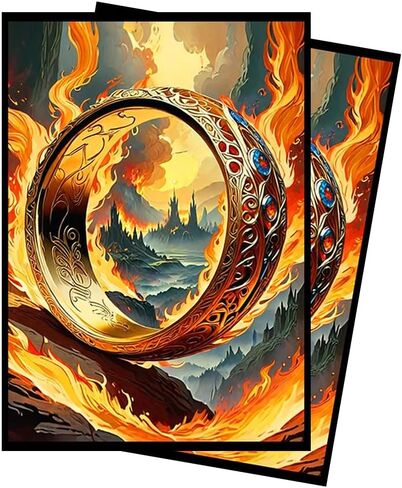 Doombringer MTG Card Sleeves (Smooth) - 104 Count Standard Size TCG Sleeves - Compatible with Magic The Gathering - Double Sleeving - Original Art Design, Premium Protection in Kuwait