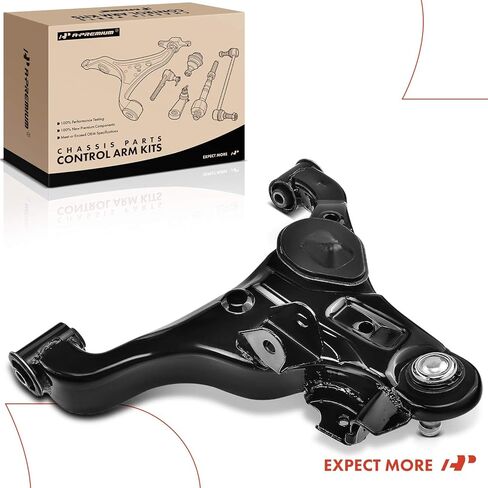 A-Premium Front Left Lower Control Arm, with Ball Joint & Bushing, Compatible with Nissan Frontier 2005-2018, Pathfinder 2005-2012, Xterra 2005-2015, Suzuki Equator 2009-2012 in Kuwait