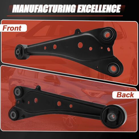 GlobalPrince Rear Left and Right Trailing Arms with Bushing Compatible with Toyota Rav4 2006-2011 Replace 48760-42010 48780-42010 in Saudi Arabia