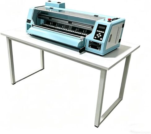 24 inches Wide A1 DTF Printer With shaking dryer, Dual XP600 Head Built-in automatic cleaning ,4 Times Faster Than L1800 1390 , for Clothes Wait Print Including 5*1000ml Dtf ink 1kg powder 1 Roll Film in Saudi Arabia