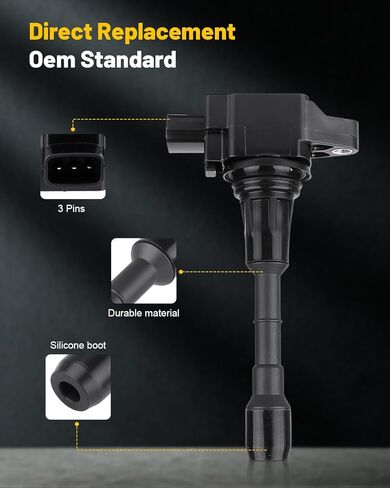 مجموعة OCPTY مكونة من ملف إشعال واحد متوافق مع OE: UF-550 C1670 مناسب لإنفينيتي لنيسان 2007-2017 in Kuwait