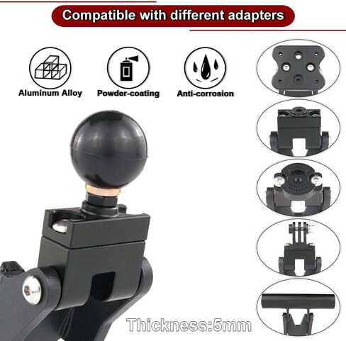 xitomer GPS Mount Fit for Panigale V2 V4 Series Motorcycle Navigator Bracket Phone Holder Bracket Fit for RAM Ball in Kuwait