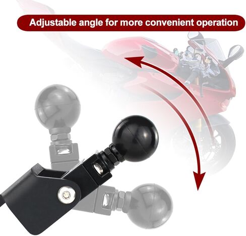 xitomer GPS Mount Fit for Panigale V2 V4 Series Motorcycle Navigator Bracket Phone Holder Bracket Fit for RAM Ball in Kuwait