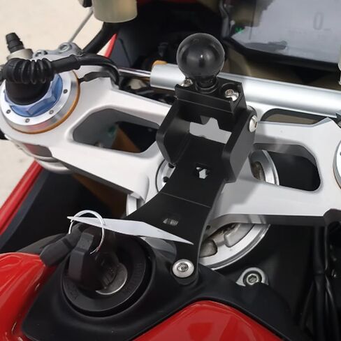 xitomer GPS Mount Fit for Panigale V2 V4 Series Motorcycle Navigator Bracket Phone Holder Bracket Fit for RAM Ball in Kuwait