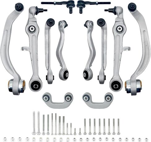 12pcs Control Arm with Ball joints Suspension Kit Replacement for Audi A4, A4 Quattro, A6 Quattro, S4, Volkswagen Passat 8D0498998S1 in Kuwait