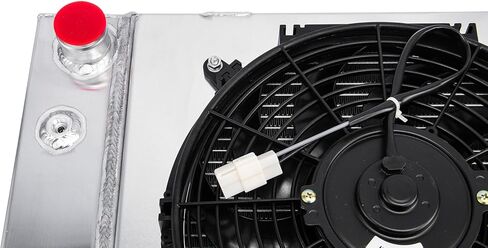 161 3 Row Aluminum Radiator with Shroud Fan for 1973-1986 Chevy GMC C10 C20 C30 K10 K20 K30, 1971-1990 Chevy El Camino Impala Caprice/70-77Monte Carlo in Saudi Arabia