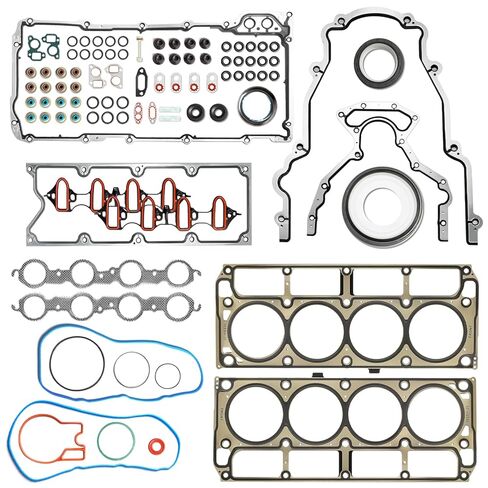 Racing for BTR 5 Layers MLS Full Cylinder Head Gasket Kit Compatible with 2002-2011 Chevy Silverado Tahoe Avalanche Express Suburban, GMC Sierra Savana Yukon, Buick Escalade 4.8L 5.3L V8 in Saudi Arabia