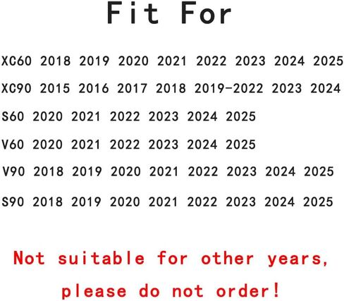 For Volvo Accessories Insert Armrest Tray Center Console Organizer,volvo xc60 Center Console Organizer Tray, Storage Box,Car Organizer with Volvo XC60 XC90 S90 S60 V60 V90 Accessories in Saudi Arabia