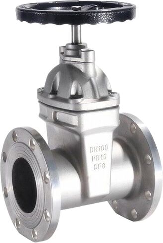 304 stainless steel concealed stem elastic seat soft seal gate valve Z45X-16P valve(304DN500 长度457mm) in Saudi Arabia