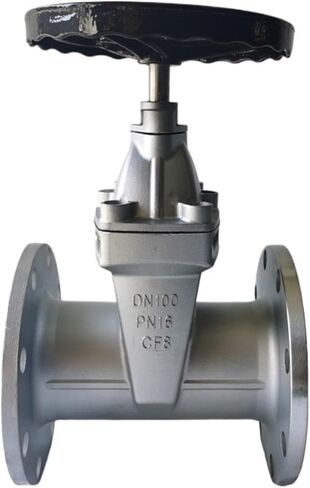 304 stainless steel concealed stem elastic seat soft seal gate valve Z45X-16P valve(304DN500 长度457mm) in Saudi Arabia
