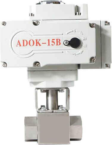 Electric high pressure ball valve Q911F-320P 304/316 stainless steel internal screw shut-off valve(DN50 内丝 开关型) in Saudi Arabia