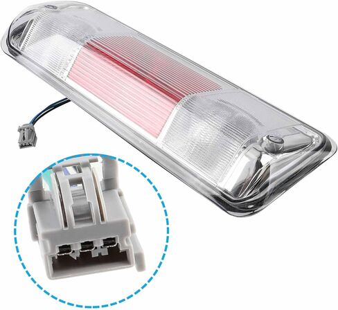 7L3Z13A613B ضوء الفرامل الثالث متوافق مع Ford F150 2004-2008 متوافق مع Explorer Sport Track 2007 2010 FO2890103 ارتفاع مركز التركيب الخلفي للسقف الخلفي شريط مصباح البضائع الثالث ضوء وقوف السيارات in Kuwait