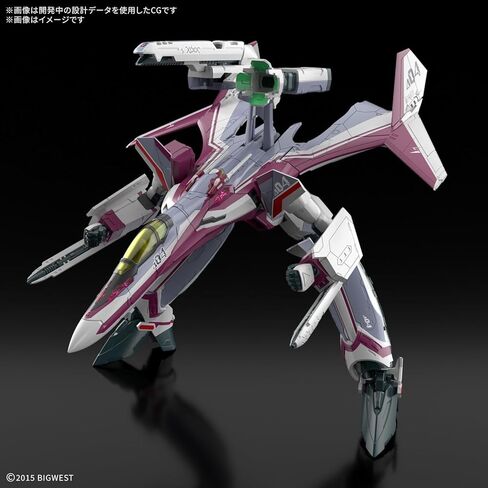 Bandai Hobby - Macross Delta - VF-31C Siegfried (Mirage Farina Jenius use) Deluxe Set HG 1/100 Model Kit in Kuwait