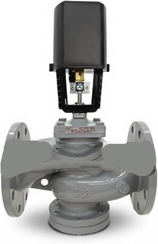 Electric two-way valve two-position flow control valve(球墨铸铁 DN150) in Saudi Arabia