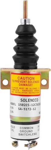 Stop Solenoid SA-5172-12 1502ES-12C3U1B2S1 with 3 Terminals for 12V in Saudi Arabia