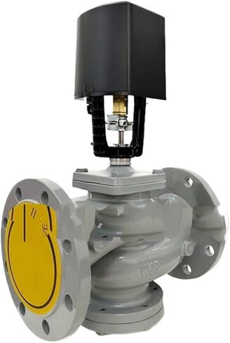 Electric two-way valve two-position flow control valve(球墨铸铁 DN250) in Saudi Arabia