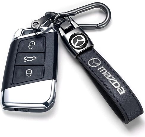 5pcs Car Key Chain whth tire Valve Stem Caps for Mazda M2 M3 M5 M6 MX5 RX7 RX8 A8 CX9 MX6 R3 CX-5 CX-7 CX-8, Car Key Fob Car Dust Caps Combo Set, Key Chain Keyring Accessories-MZD-Black in Saudi Arabia