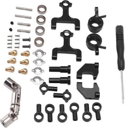 Metal RC Swing Arm Steering Kit Drive Shaft for WPL D12 D42 D Series Remote Control Car in Kuwait