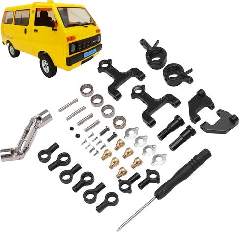 Metal RC Swing Arm Steering Kit Drive Shaft for WPL D12 D42 D Series Remote Control Car in Kuwait