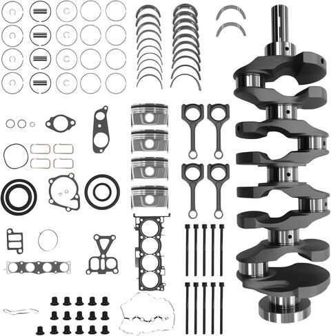 G4KJ 2.4L Engine Rebuild Kit for Kia Optima Sportage Sorento 2011-2020, for Hyundai Sonata Tucson Santa Fe 2011-2019, Includes Crankshaft Pistons Rods Bearings Gaskets in Kuwait