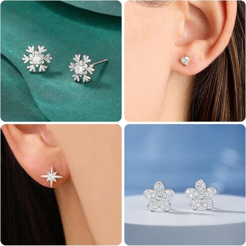 450Pcs Stainless Steel Earring Posts and Backs - Flat Pad Earring Backs for Studs, Earring Making Kit with Butterfly and Rubber Bullet Earring Posts for Jewelry Making Supplies in Saudi Arabia
