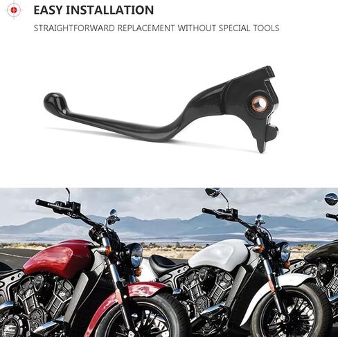 Motorcycle Hand Brake Clutch Lever Kits for Harley Sportster Iron 883 1200 2014-2023 Brake and Clutch Set Lever Replacement Parts (Black) in Kuwait