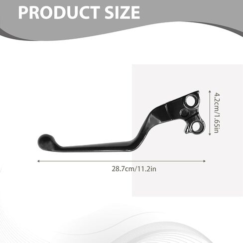 ‎2 Pcs 43040 Black Brake Lever Hand Lever and Clutch Lever, Replacement for Harley Davidson Sportster 883 1200 1996-2003, Replacement for Softail 1996-2014 Fat Boy 1996-2010 in Kuwait