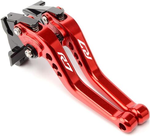 Short Brake Lever Clutch Lever for Yamaha R7 YZF-R7 2026+ New Gen, CNC Aluminum Alloy Made (Black) in Saudi Arabia