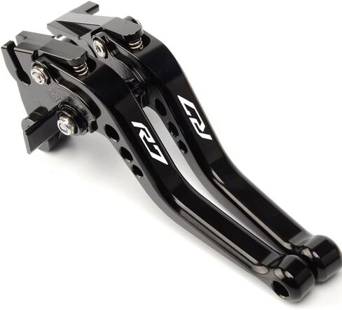 Short Brake Lever Clutch Lever for Yamaha R7 YZF-R7 2026+ New Gen, CNC Aluminum Alloy Made (Black) in Saudi Arabia