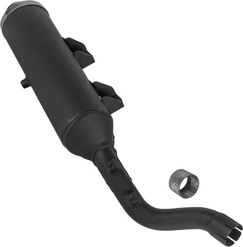 Caltric Exhaust Muffler with Gasket Compatible with Yamaha YFZ450 2004-2009 / 5TG-14711-01-00 5TG-14711-00-00 in Kuwait