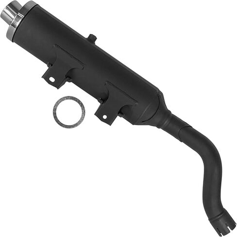 Caltric Exhaust Muffler with Gasket Compatible with Yamaha YFZ450 2004-2009 / 5TG-14711-01-00 5TG-14711-00-00 in Kuwait