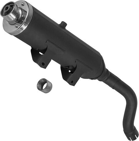 Caltric Exhaust Muffler with Gasket Compatible with Yamaha YFZ450 2004-2009 / 5TG-14711-01-00 5TG-14711-00-00 in Kuwait