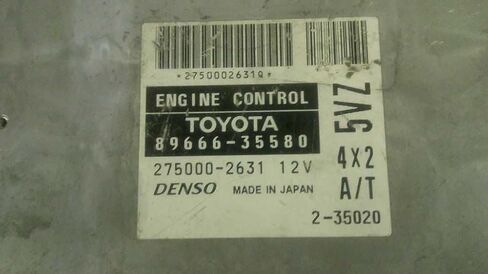 Engine ECM Control Module Fits 02 Compatible with Toyota 4 Runner 89666-35580 8966635580 in Kuwait