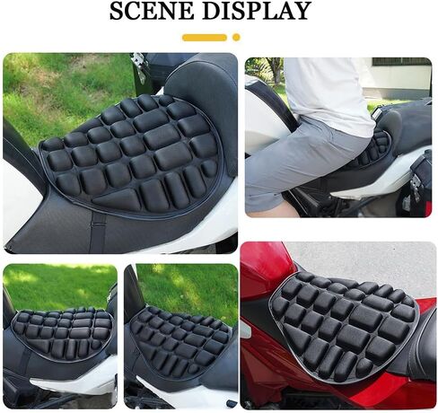 Motorcycle Seat Cushion for BMW R 1250 GS ADV R1250GS Adventure, Comfortable Breathable Shock Absorption Motorcycle Seat Pad Soft Motorbike Seat Cushion for Long Rides in Saudi Arabia